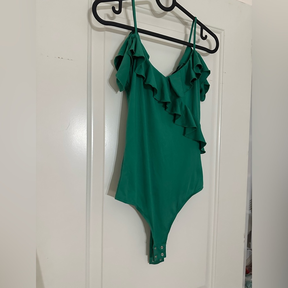 Dynamite Green Bodysuit
